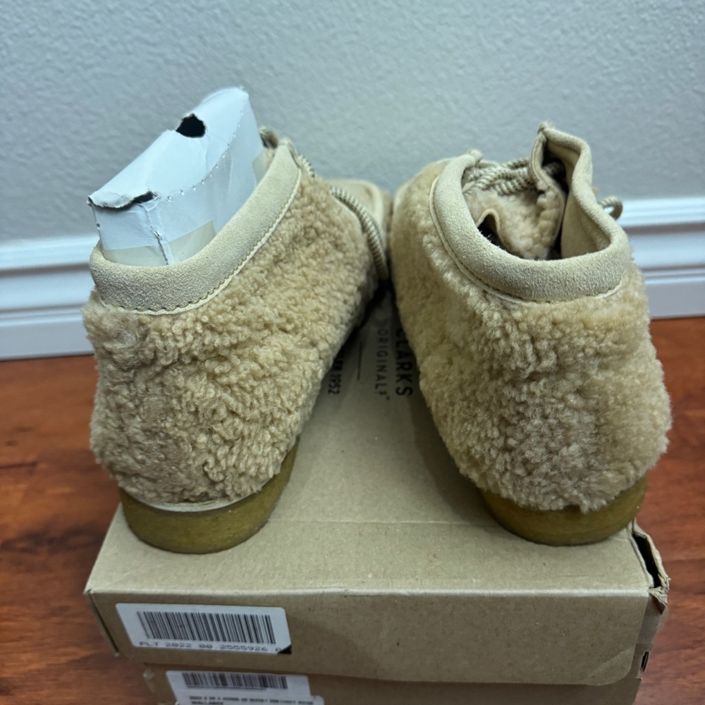 Moncler 1952 Clarks Shearling Wallabee Size 11 - Picture 4 of 9